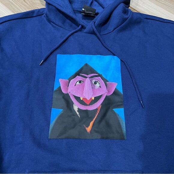 Dumbgood The Count Graphic Hoodie Men’s Medium - Picture 3 of 5
